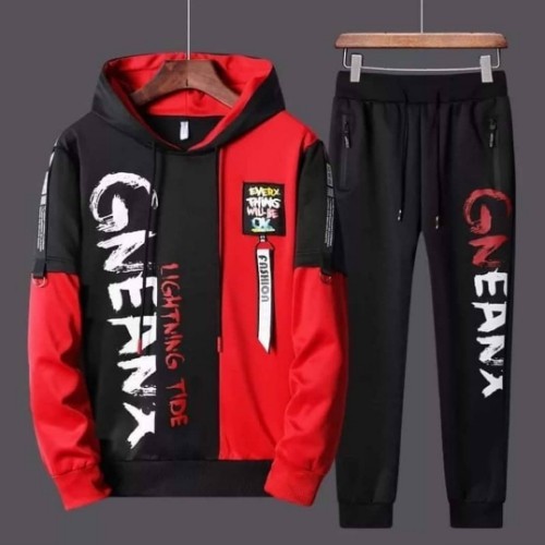 Red and Black Stylish Hoodie