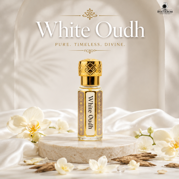 White Oudh Attar for Men & Women – Long Lasting Fragrance