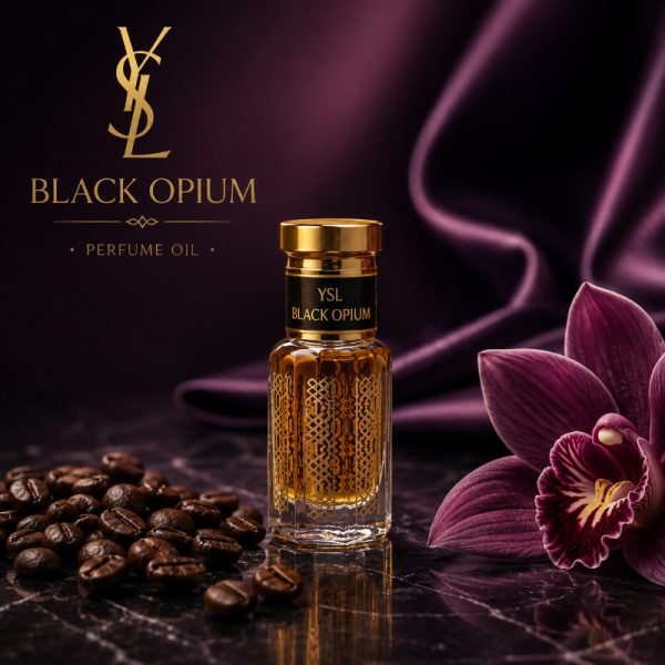 YSL Black Opium Inspired Attar for Women – Long Lasting Perfume Oil