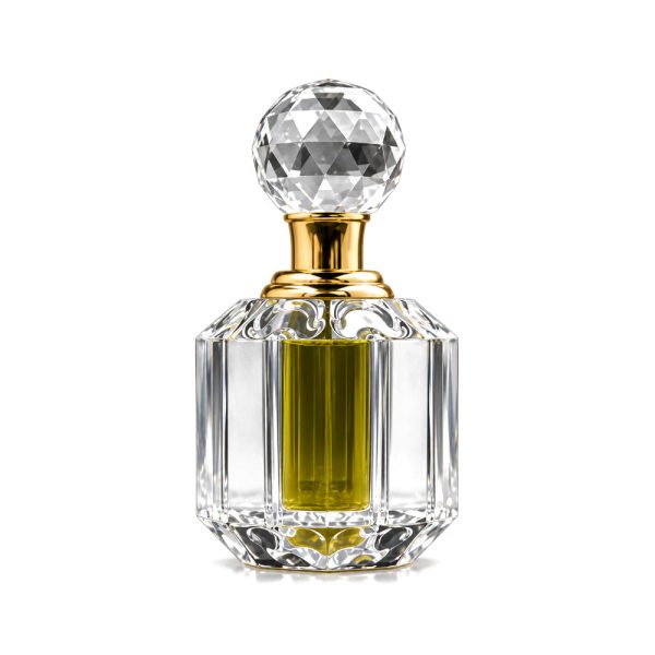 Baccarat rouge style perfume oil bottle